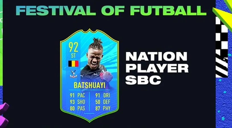 Michy Batshuayi a primit un super card în FIFA 21! Atacantul este foarte rapid și are un șut excelent