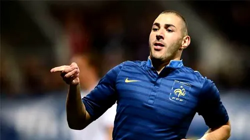 Karim Benzema, incert pentru meciul Franței contra Armeniei