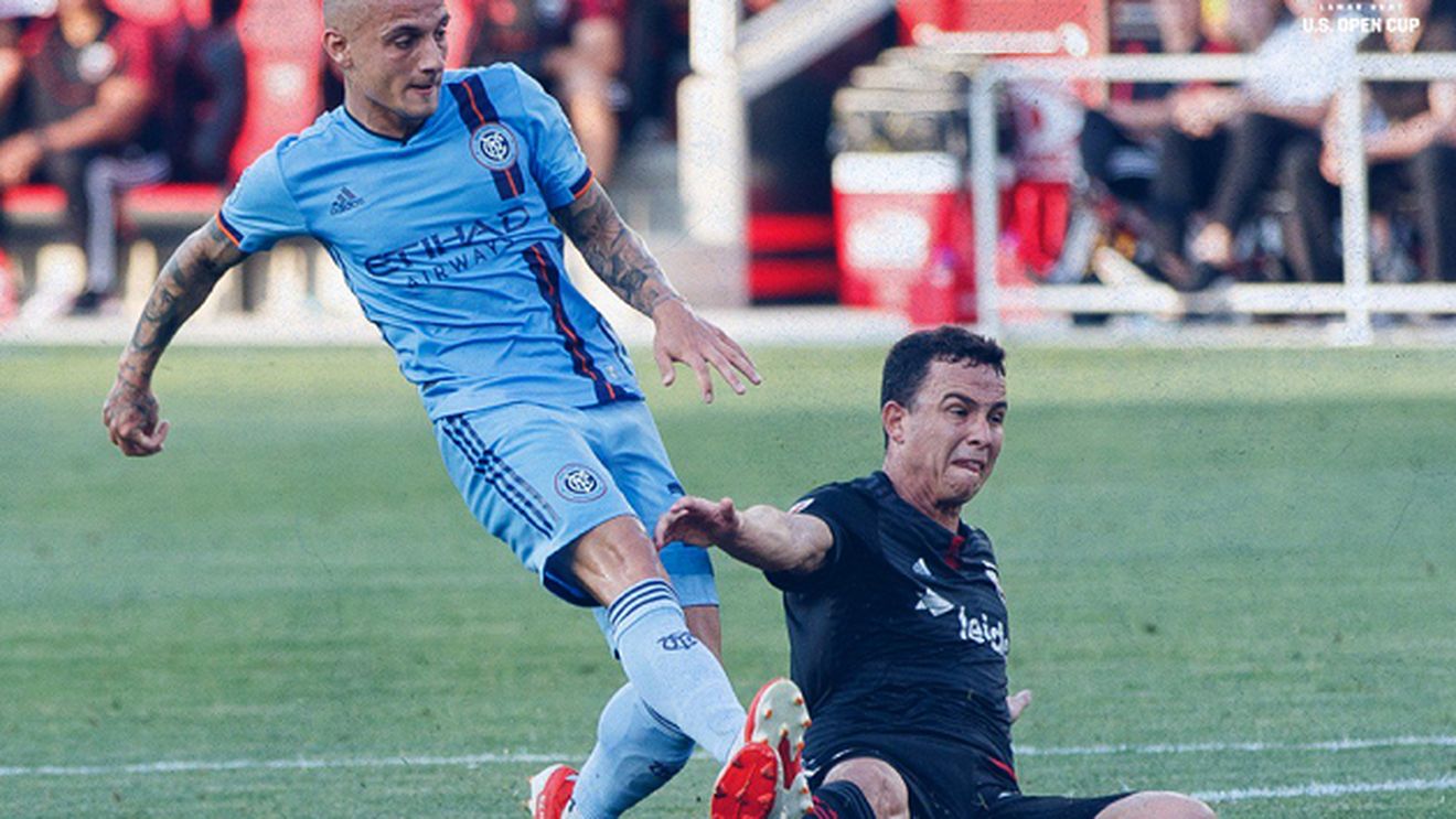 Mitriță l-a pus la respect pe Rooney! VIDEO | Românul i-a încântat pe americani cu un gol extrem de important. New York City a eliminat DC United din Cupă