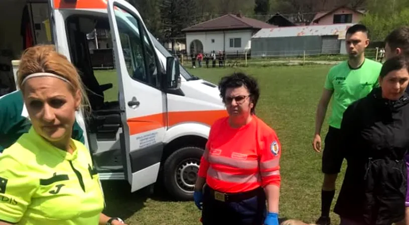 Cine este femeia-arbitru de 44 ani care a salvat viața unui fotbalist pe gazon după ce și-a înghițit limba? „Am luptat 20 de minute să-l salvez de la moarte. E al cincilea caz din carieră. Cred că Dumnezeu mă trimite la astfel de meciuri