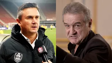 „Domnule Gigi Becali, o felicitați pe CFR Cluj?” Răspunsul vehement al patronului FCSB: „Du-te mă”