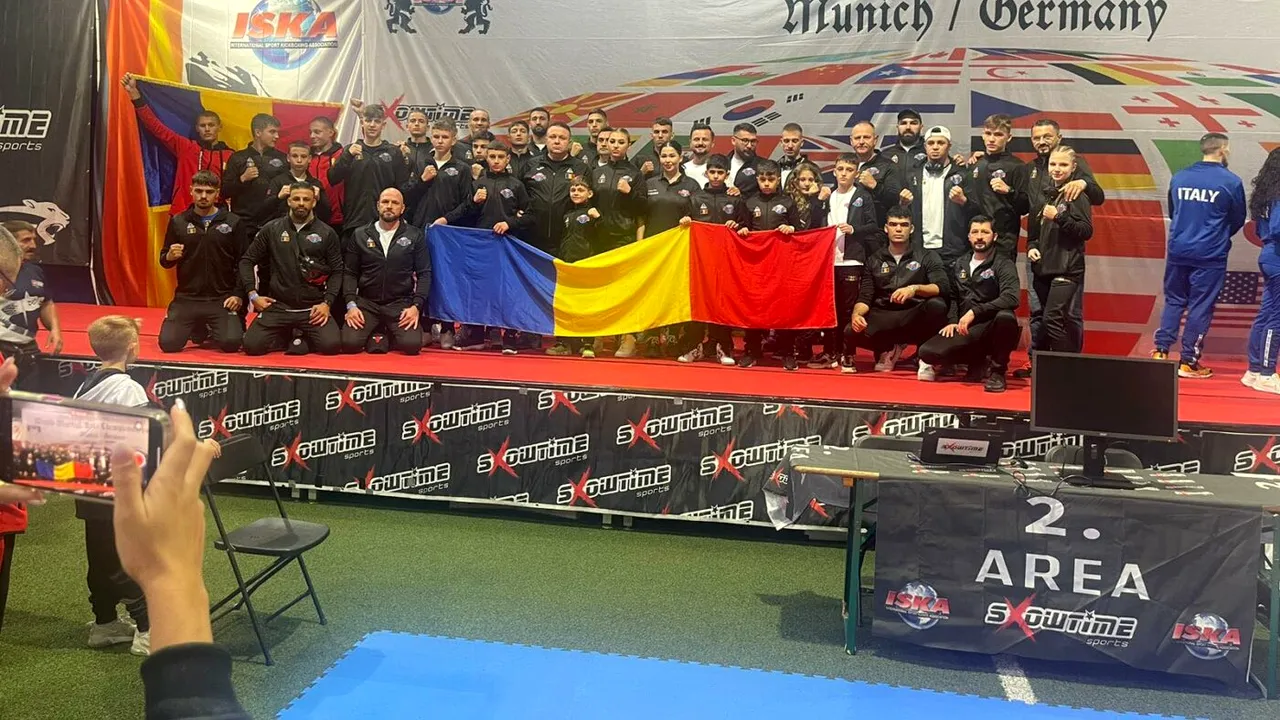 Performanță mare pentru România la Campionatele Mondiale ISKA. Top 5 în clasamentul pe națiuni