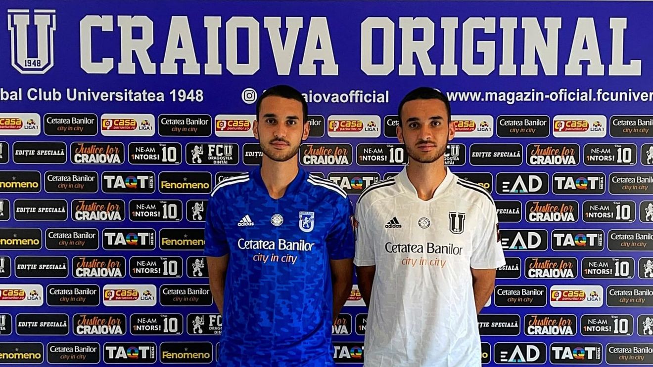 Încă două transferuri pentru olteni! Frații gemeni Boldu au semnat cu U Craiova 1948