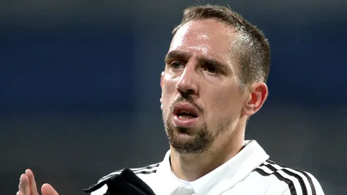 Franck Ribery este indisponibil pentru prima manșă a optimilor UEFA Champions League