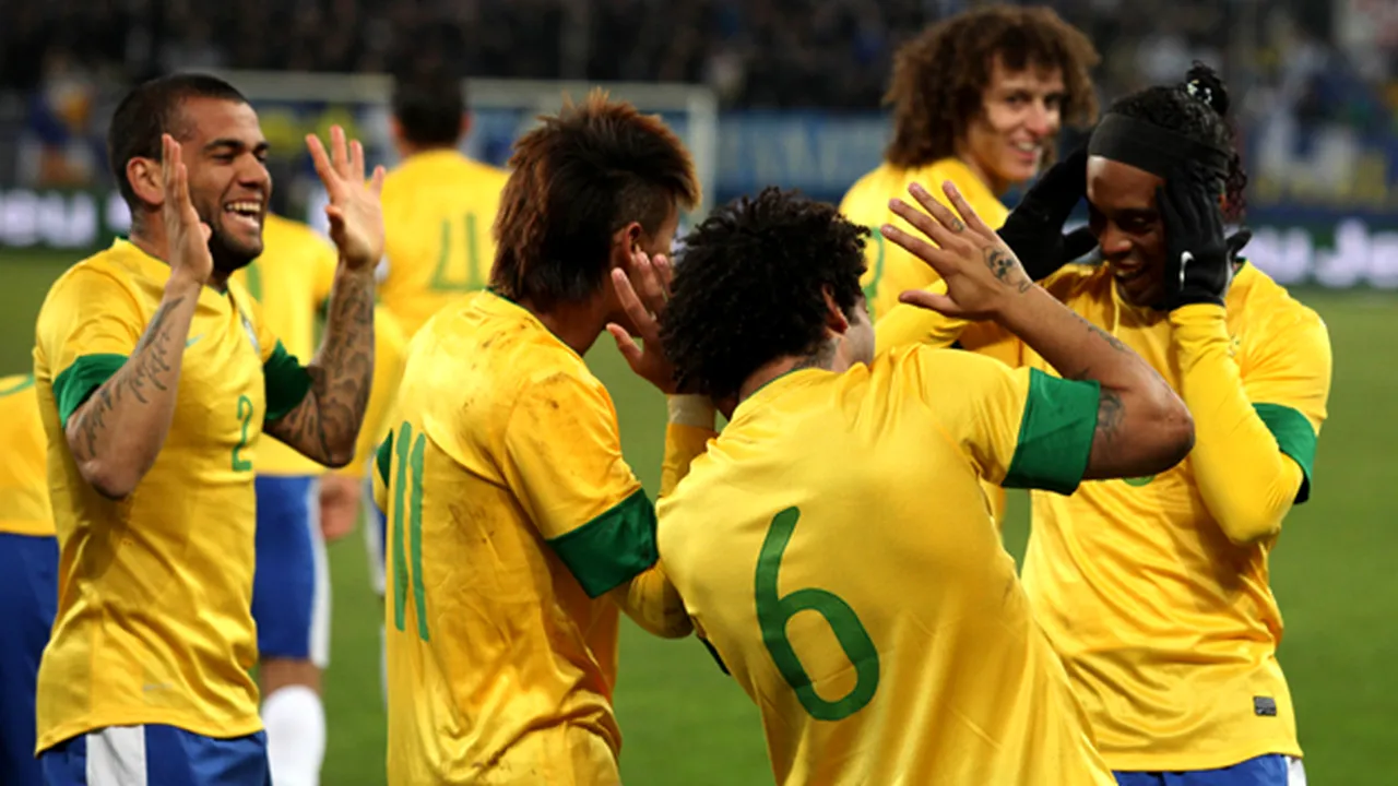 Ronaldinho, convocat de Scolari pentru amicalul de pe Wembley, contra Angliei! **Vezi lotul Braziliei