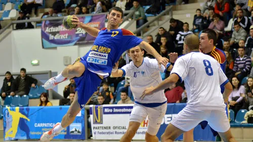 Handbal masculin:** România, înfrângere în meciul amical de handbal cu Germania