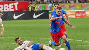 „Asta e decizia corectă”. Ion Crăciunescu a dat verdictul în cea mai controversată fază din FCSB - Farul Constanța 3-2
