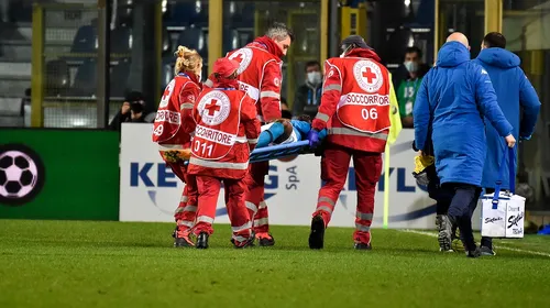 Momente de panică la meciul Atalanta – Napoli! Victor Osimhen s-a lovit violent cu capul de gazon și a leșinat, iar ambulanța l-a transportat urgent la spital | VIDEO