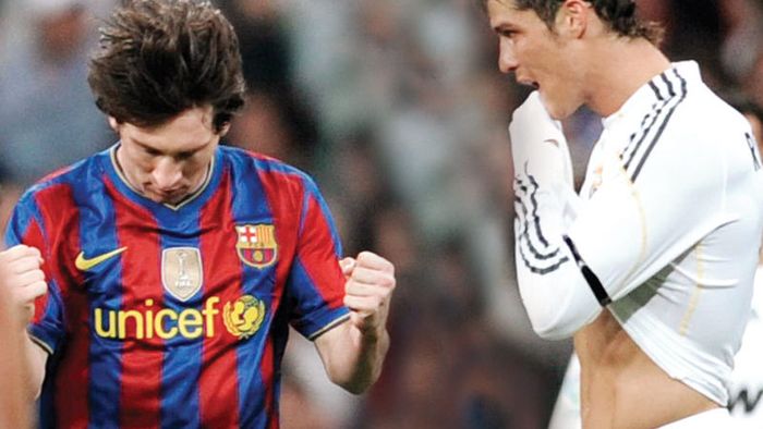 Messi da,** Ronaldo ba