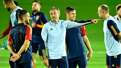 Luis Enrique, cerere specială pentru federația spaniolă chiar înaintea primul meci de la Campionatul Mondial: „Noi suntem «La Roja»!”