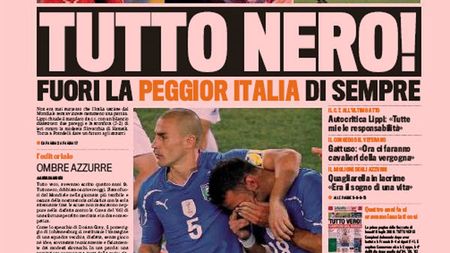 "Mondialul rușinii"! "Totul e negru, cea mai slabă echipă a Italiei pleacă acasă" Ce titrau după CM-ul din 1938?