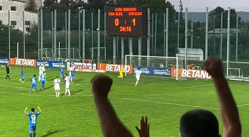 Alin Pînzaru, ”eșec onorabil” cu CFR Cluj la debutul la CSM Alexandria. Antrenorul a remarcat lucruri bune la jucătorii săi, le care vrea să le vadă și în meciurile din Liga 2