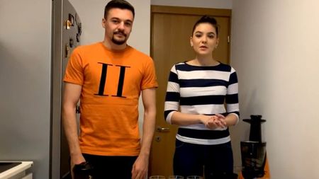 Ce norocos! Cum are grijă iubita lui Adrian Petre de fotbalistul FCSB-ului înainte de antrenamente și meciuri | VIDEO