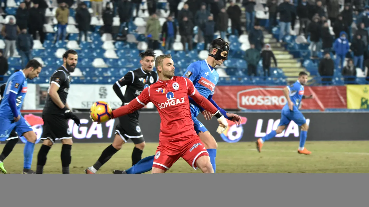 Gaz Metan - Poli Iași 3-2! Meci nebun la Mediaș: elevii lui Iordănescu, pe primul loc în Liga 1
