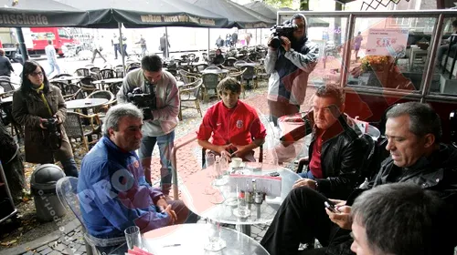 FOTO** Ședință ad-hoc între Becali și Stoichiță înainte de meci!