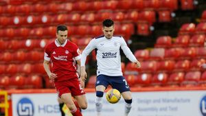 Ianis Hagi a fost aproape de gol pentru Rangers, dar a luat cea mai mică notă: „A ieșit din joc!”