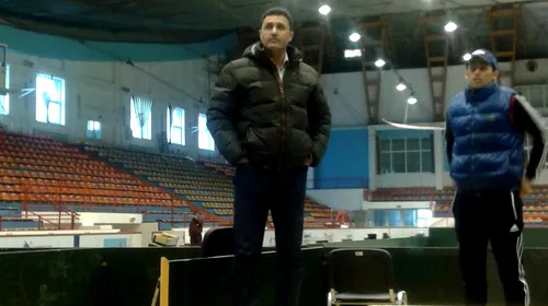 George Cosac în inspecție la patinoarul din Galați: „Suntem în grafic, chiar mai avansați decât mă așteptam”