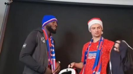 Florin Tănase și Harlem Gnohere prezintă noul magazin online al FCSB. Cum s-au distrat cei doi la filmări | VIDEO