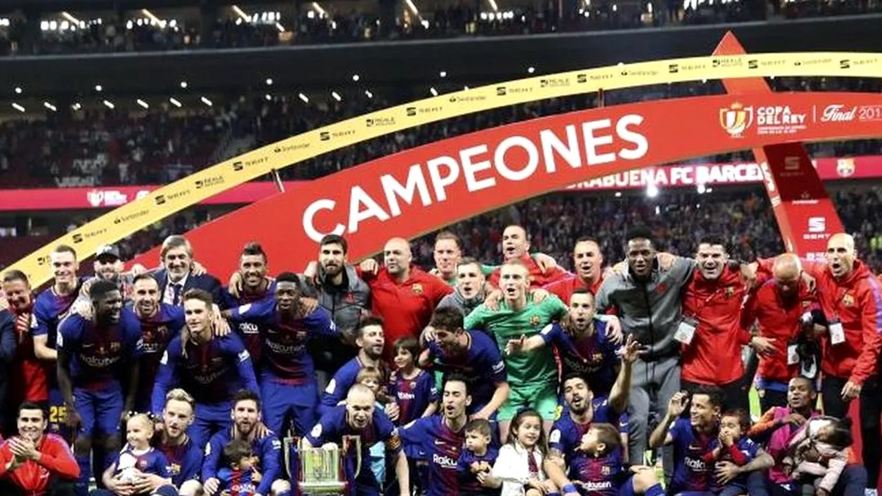 VIDEO | Barcelona a demolat-o pe Sevilla și a câștigat Cupa! Messi a intrat în istorie