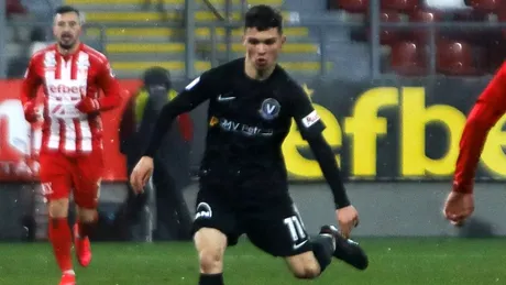 Florian Haită, fost jucător la Turris Oltul, a debutat în Liga 1 pentru Viitorul. E al 45-lea jucător crescut de Academia Gheorghe Hagi care face pasul în prima ligă