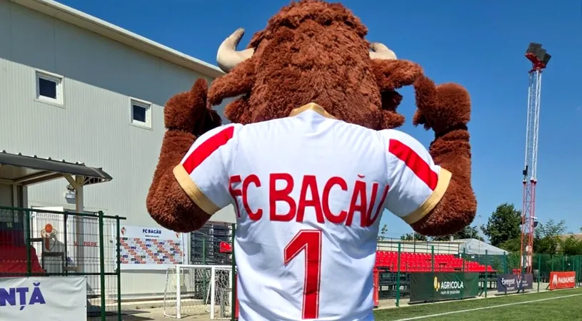 FC Bacău punctează la capitolul imagine. Are mascotă din acest sezon și noul echipament este format din toate culorile drapelului României