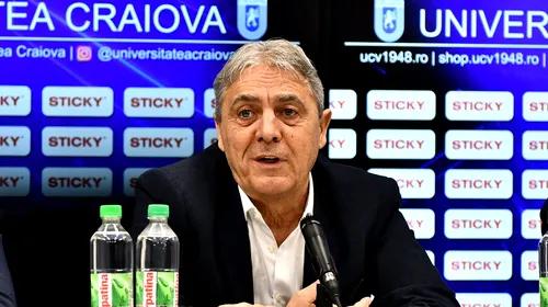 Sorin Cârțu nu vrea să audă de FC U Craiova: „Șmecheriile ieftine nu ne interesează! E o echipă ca oricare alta”