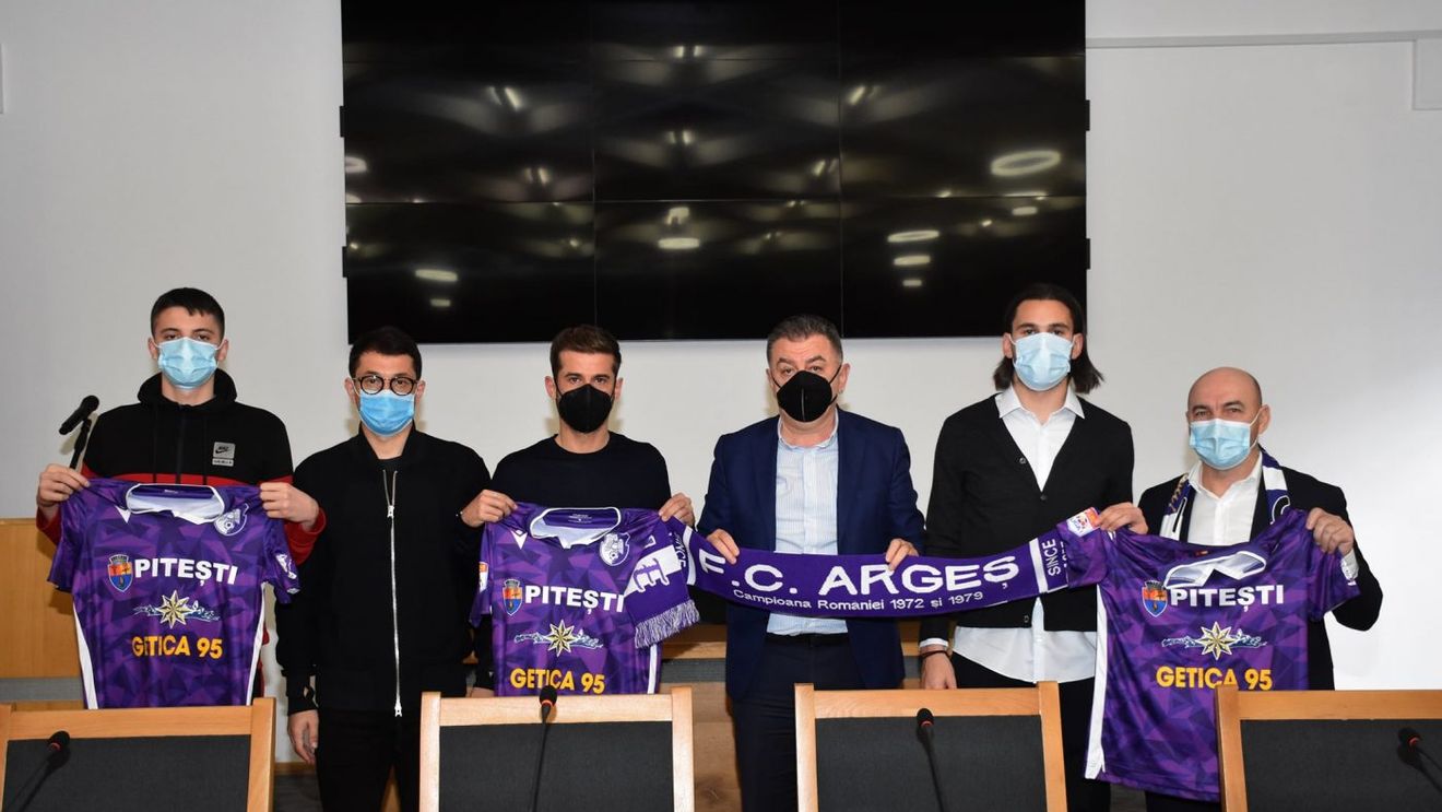 Trei dintr-un foc pentru FC Argeș! Gruparea din Trivale și-a prezentat noile achiziții: Deian Boldor, Pablo De Lucas și Mario Tudose