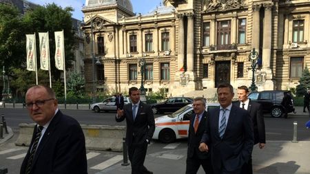 FOTO EXCLUSIV | Centenarul Olimpismului românesc: centrul vechi, ultima destinație în București pentru șeful CIO, Thomas Bach