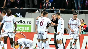 Scandal monstru în vestiar, între Bogdan Lobonț și un fotbalist străin, la pauza meciului CFR – Rapid! Jucătorul a ripostat și totul a degenerat: ce a făcut antrenorul când l-a auzit că țipă la el