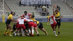 Scandările xenofobe s-au mutat la rugby! Bannere cu subînțeles la meciul dintre România și Polonia | FOTO