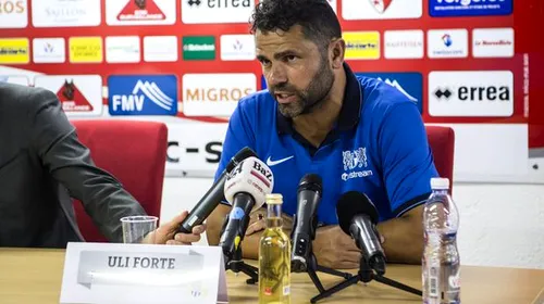 Ulrich Forte, antrenor FC Zurich: „Sper să ne calificăm în primăvara europeană!”