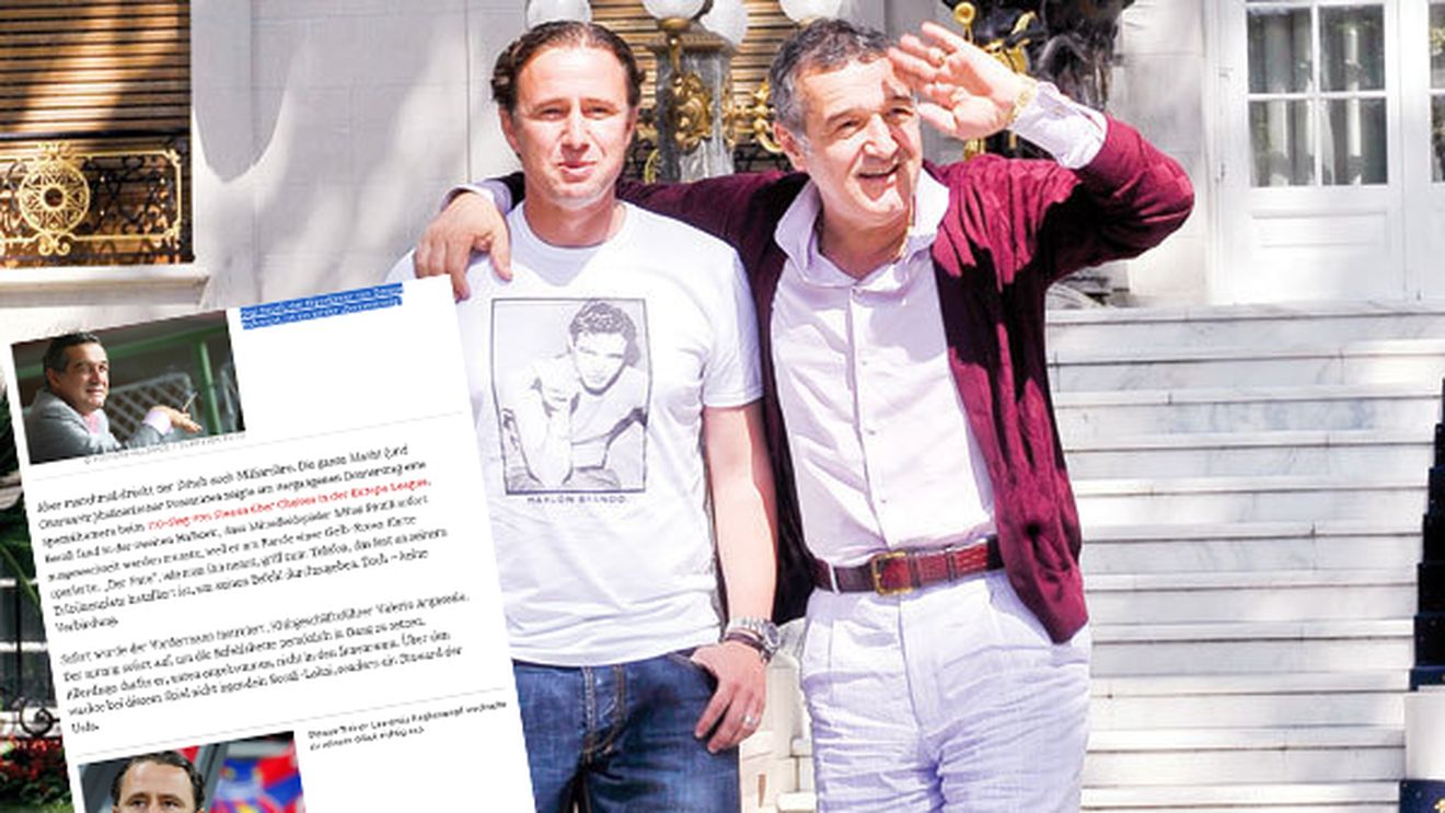 Becali și Reghecampf, eroi în presa din Germania. **Ce le-a atras atenția nemților