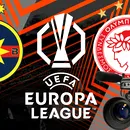 Cine transmite la TV FCSB – Olympiakos