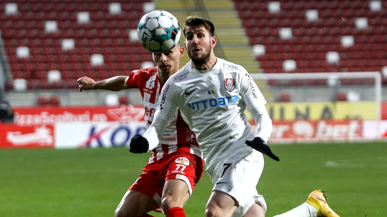 UTA - CFR Cluj 0-1 | Campioana urcă pe primul loc în Liga 1 și pune presiune mare pe FCSB!