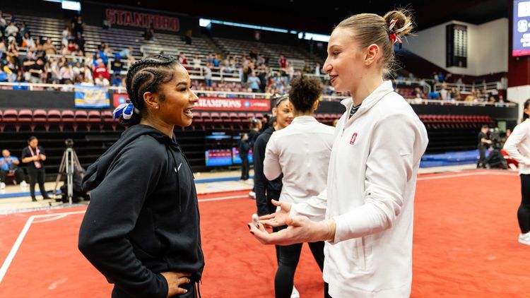 Jordan Chiles, gest fără precedent când a văzut-o pe Ana Bărbosu la sol. Americanii au amuțit