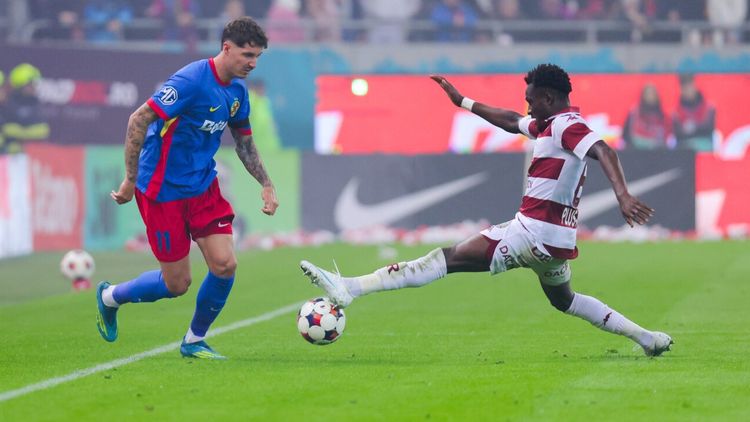 Gigi Becali s-a săturat după 45 de minute! David Miculescu, OUT din echipa FCSB la pauza meciului FCSB – Rapid
