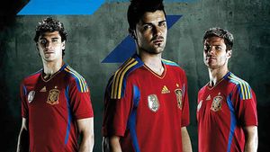 Și-au dat și "pielea" de pe ei pentru națională! :) VIDEO** Spania și-a lansat noul echipament! Vezi super reclama!