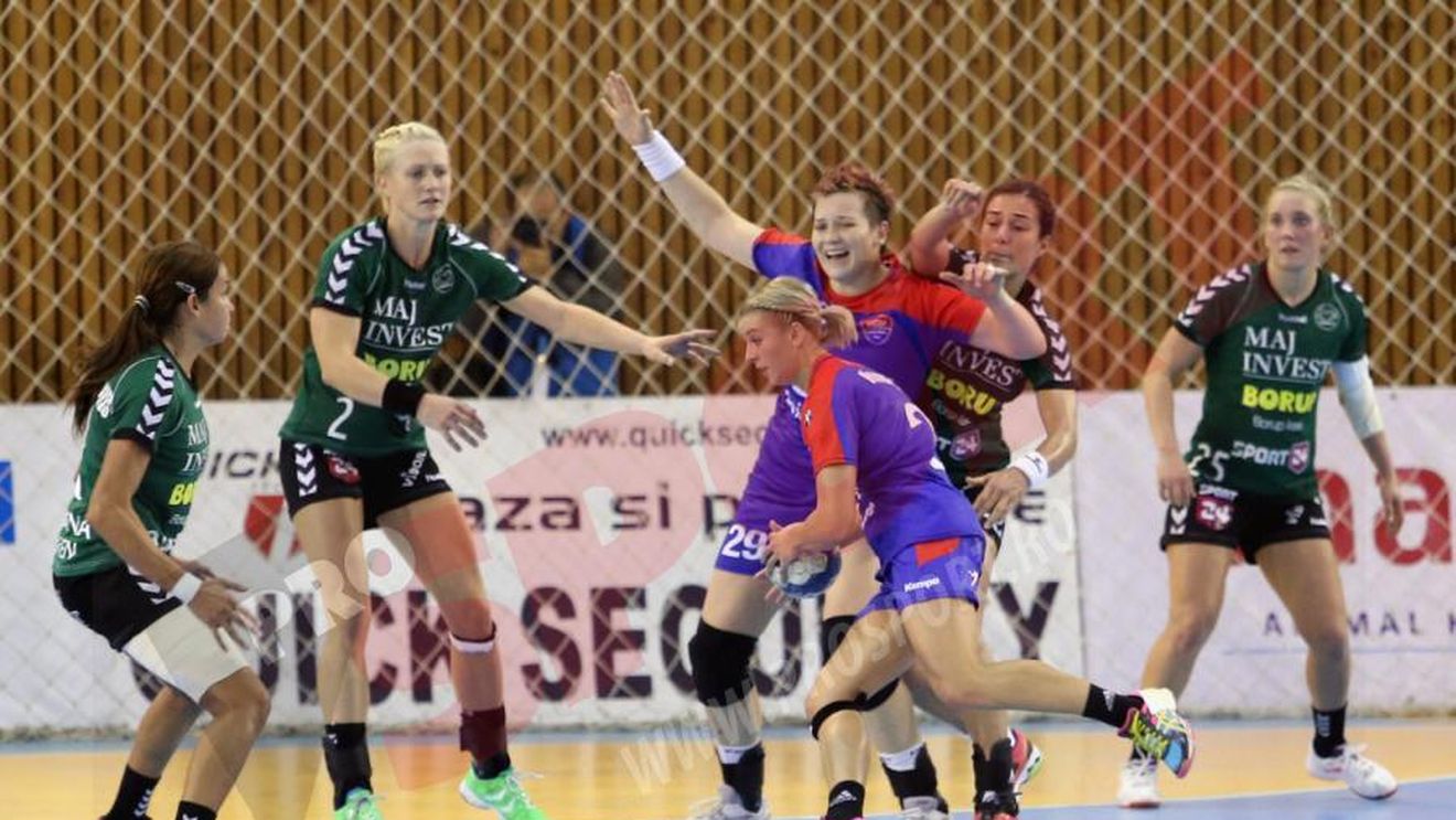 Eroine! HCM Baia Mare a învins-o pe Viborg și e la 60 de minute de grupele Ligii 