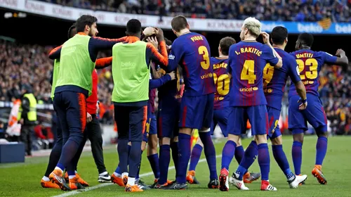 BarÃ§a continuă să subordoneze La Liga! Catalanii au învins Atletico pe Camp Nou după o „bijuterie” a lui Messi și rămân lideri neînvinși