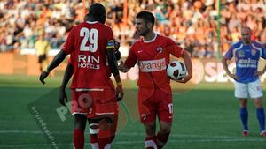 FOTO** Atenție, "câini" răi! Cristea și N'Doye s-au certat din nou pentru minge la un penalty! Andone: "Andrei va plăti!"