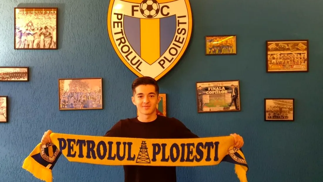 Petrolul nu se gândește doar la promovare. Investește și în viitor și i-a oferit contract de profesionist tânărului Iulian Stănescu. Mijlocașul de 17 ani va face pasul la prima echipă