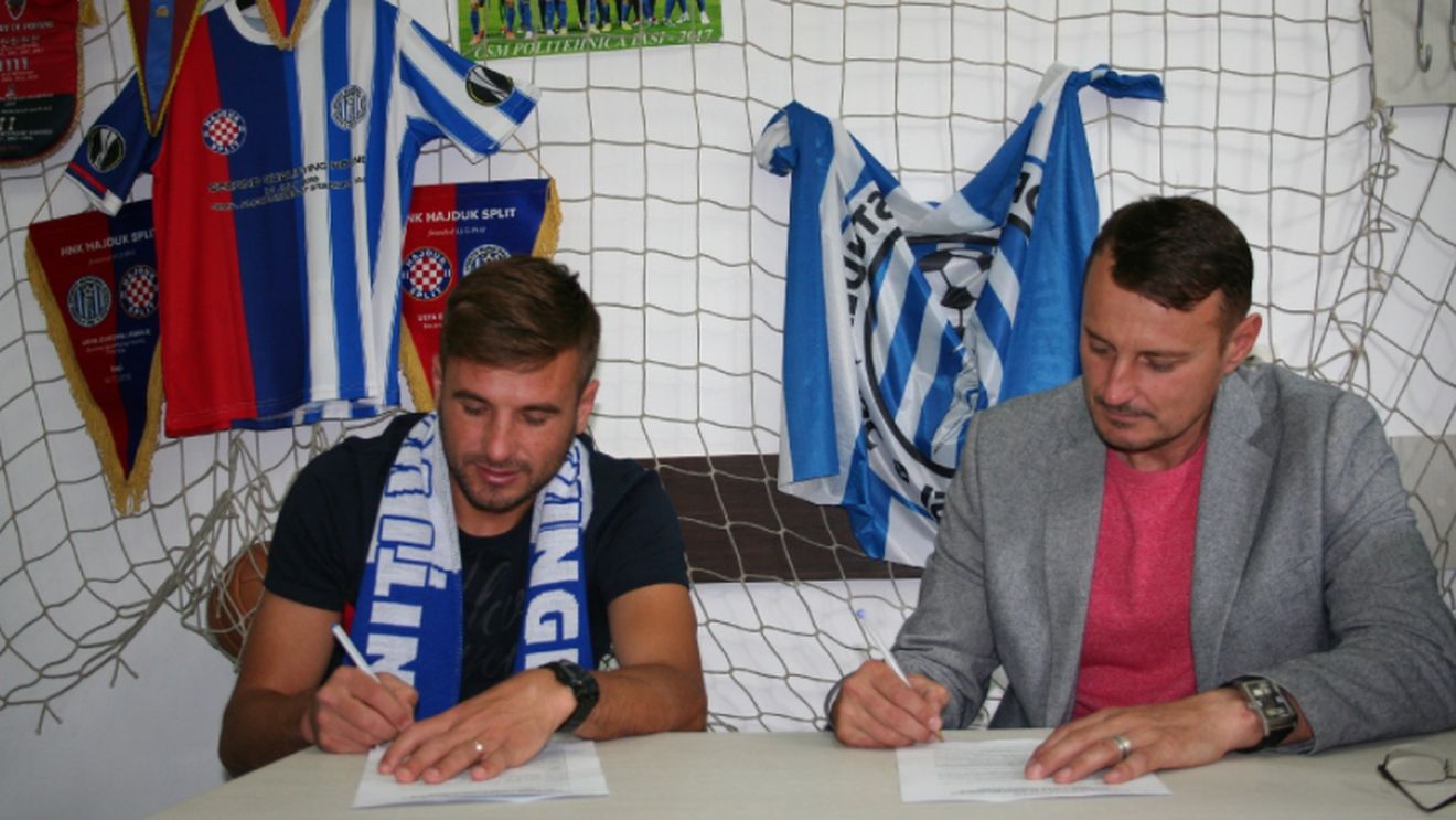 CSM Poli Iași continuă campania de întărire a lotului. Încă un fotbalist a semnat