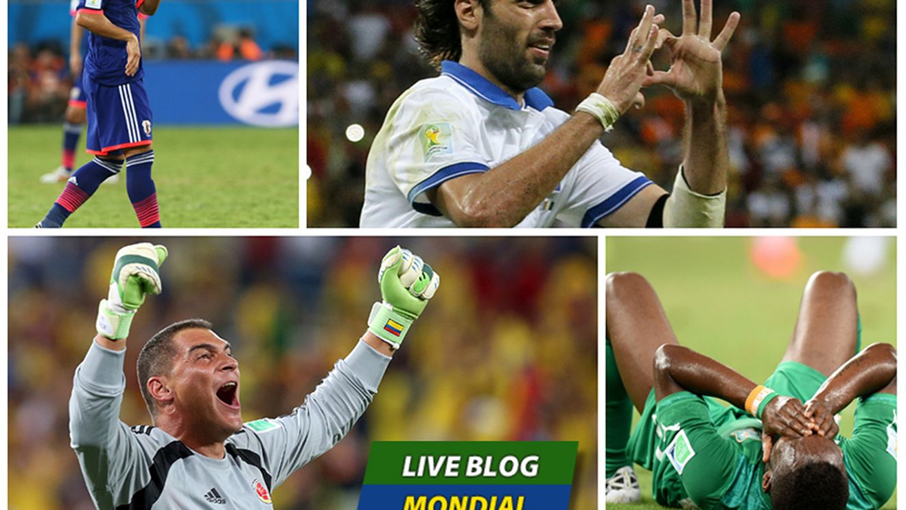 LIVE BLOG CM 2014, ziua 13 | S-au mai decis două meciuri din optimi: Columbia - Uruguay și Costa Rica - Grecia. Elenii trec de grupe cu un penalty obținut în ultima secundă