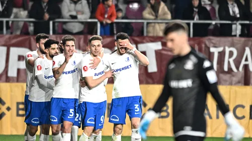 Rapid – Farul 1-2, în prima etapă a play-off-ului din Superliga. Giuleștenii termină în 10 oameni și pierd 3 puncte importante în lupta pentru titlu