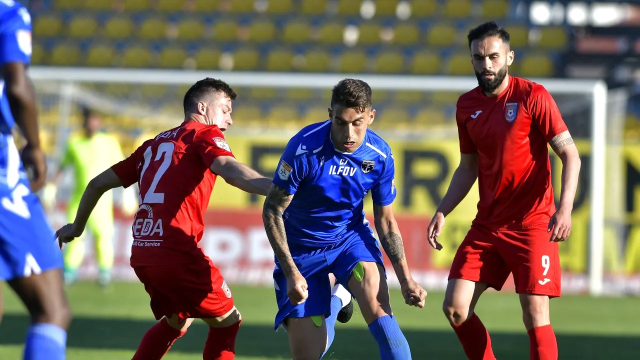 FC Voluntari - Chindia Târgoviște 2-1. Adam Nemec a adus victoria gazdelor. Gazdele au încheiat meciul în zece oameni