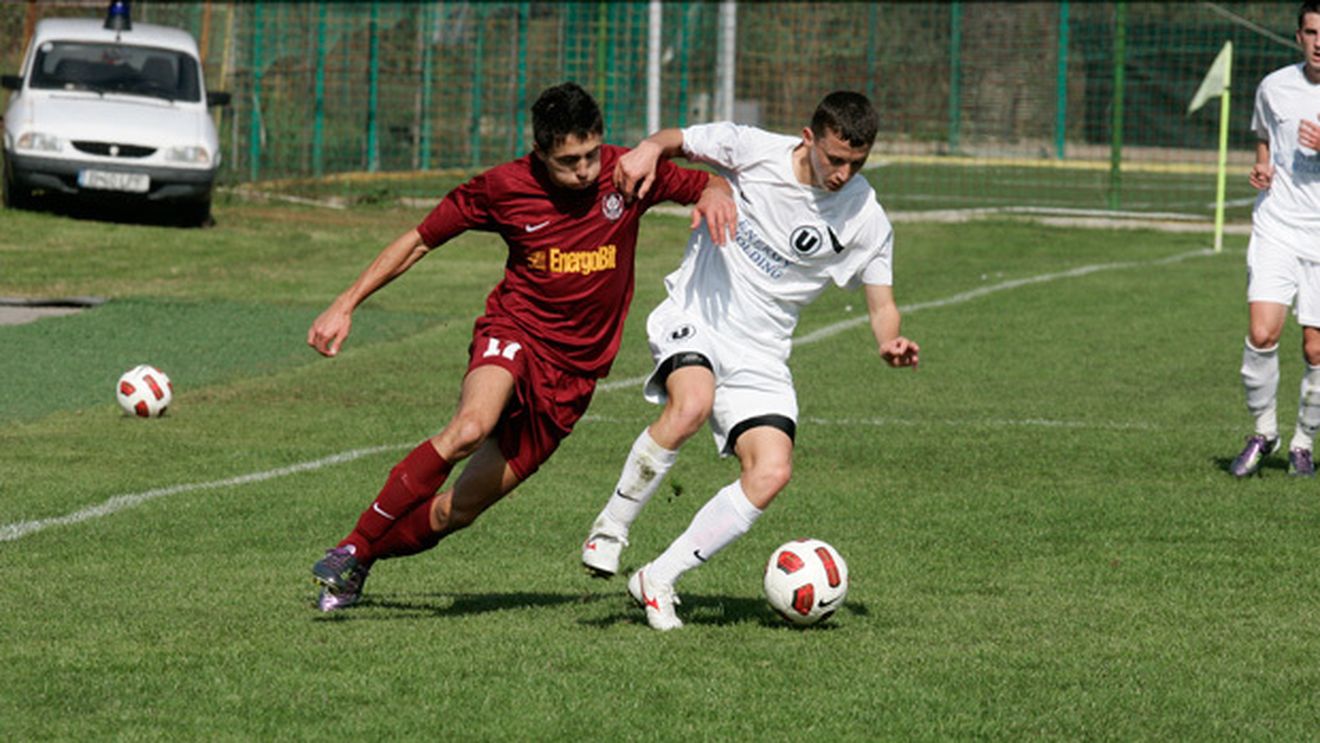 UPDATE CFR Cluj - "U" Cluj 1-2 la juniori B!** "Feroviarii" au învins în prima bătălie cu 3-1