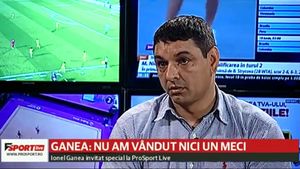 GENIAL! Ganea și blaturile. "Jur că n-am jucat niciodată într-un astfel de meci" / "Nici la Bistrița?". Răspunsul fostului atacant :)