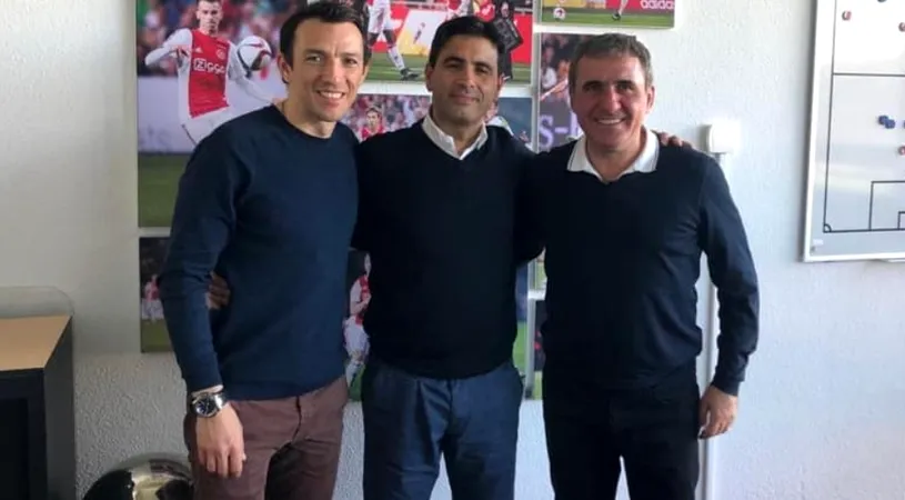 FOTO | Hagi, după Răzvan Marin. 