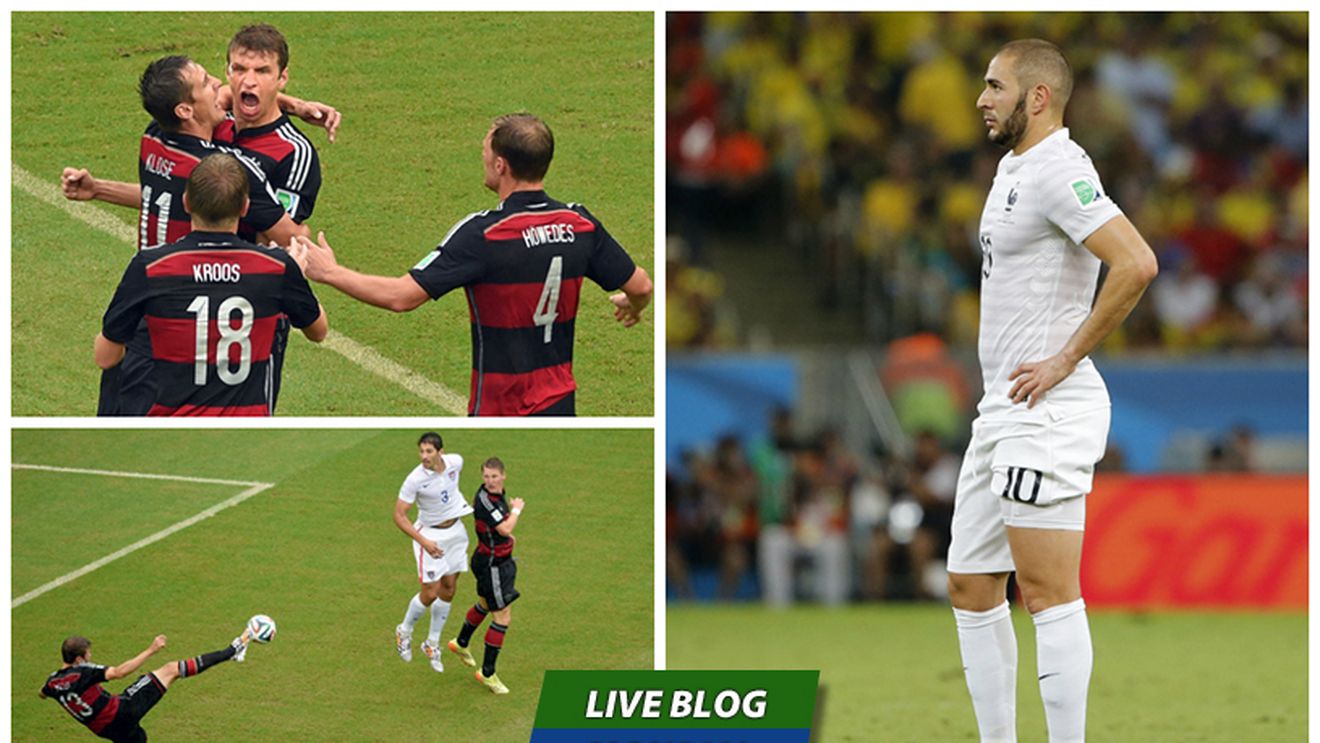 LIVE BLOG CM 2014, ziua 18 | Germania învinge Algeria după prelungiri, 2-1,  și o va întâlni pe Franța în sferturile de finală