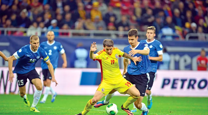 Bogdan Stancu, oaia neagră! Fanii l-au contestat puternic pe atacantul de la Gencler în timpul meciului cu Estonia